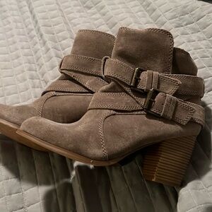Mossimo supply co. Moto style booties